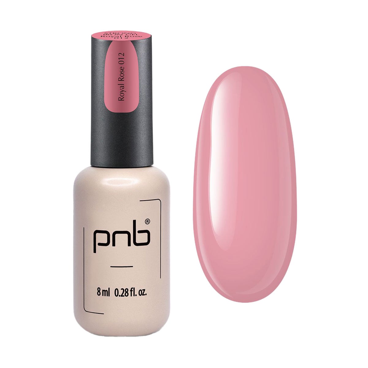 Гель для моделювання нігтів PNB Strong Iron Gel 012 Royal Rose, 17 мл